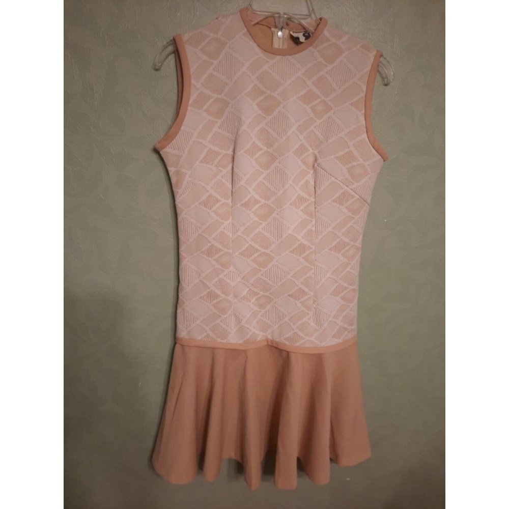 Vintage 60s Kenny Classics Size 12 Retro Tan Zipper in Back